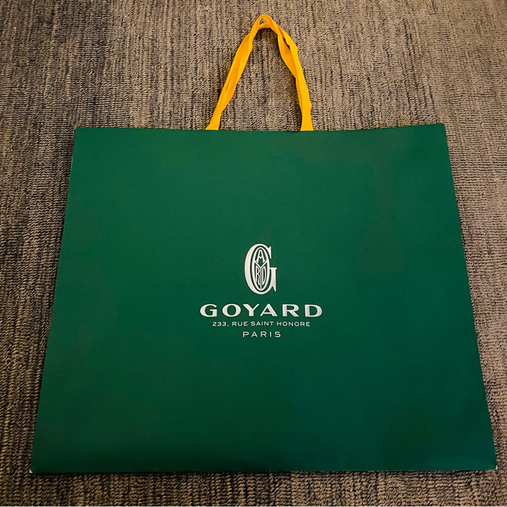 Large Goyard Paper Bag